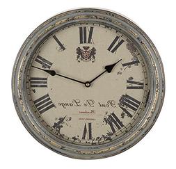 Metal Wall Clock A Vintage Metallic Clock