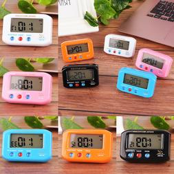 Mini Digital Backlight LED Display Table Alarm Clock Snooze 