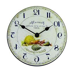 Mini/mer Wall Clock, Small, Cream