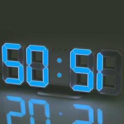 Modern Design Large Size Digital LED Wall Clock Watch Home T