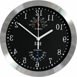 Modern Silent Wall Clock Non Ticking 10 inch Excellent Accur