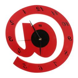 Modern Style @ Shape 3D Wall Clock Wall Decor for Living Roo