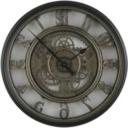 Moving Gear 20" Large Oversized Industrial Wall Round Wall C