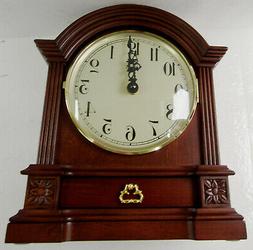 NEW HERMLE BARRISTER STYLE MANTLE CLOCK WITH  HARMONIC CHIME