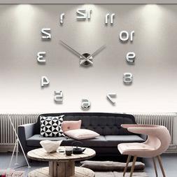 Horloge 3d Diy Acrylic Home Decoration Living Room