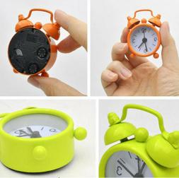 New Creative Cute Mini Metal Small Alarm Clock Electronic Sm