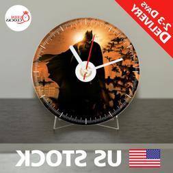 NEW Dark Knight Batman CD Clock Decor Gift Unique Decor Idea