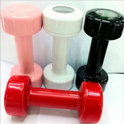New Dumbbell Alarm Clock  Fitness Fun Novelty Digital Exerci