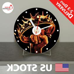 NEW Game of Thrones Targaryen House CD Clock Unique Decor Id