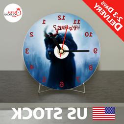 NEW Joker Batman CD Clock - Unique Decor Idea for Home USA