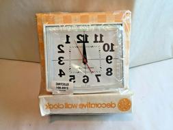 New Old Stock Vintage GE #2199 Kitchen Wall Clock Unopened P