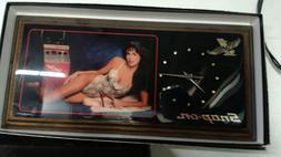 NEW OLD STOCK Vintage Snap-On Collectible Wall clock Pin Up 