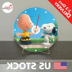 NEW Snoopy CD Clock - Unique Decor Idea for Home USA