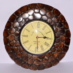 Nautical Wooden Design 12 Inche Wall Clock for Wall And Home