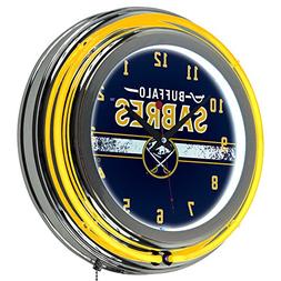 Trademark Gameroom NHL Buffalo Sabres Chrome Double Rung Neo