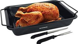 Paderno World Cuisine 47752-21 Non-Stick Loaf Pan, Black