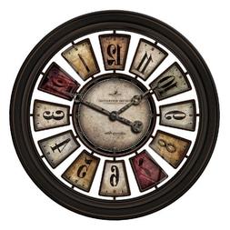 FirsTime Numeral Plaques Wall Clock