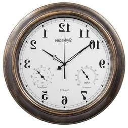 SkyNature Outdoor Clocks, 18 Inch Large Indoor Wall Clock Wa