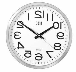 hito Silent Wall Clock Non Ticking Large Oversized Excellent