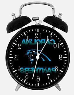 Panthers Alarm Desk Clock 3.75" Home or Office Decor E203 Ni