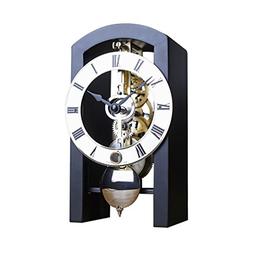 Hermle PATTERSON Mechanical Table Clock #23015740721, Black