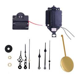 Pendulum Clock Movement Clock Making Kits with 2 Pairs Hands