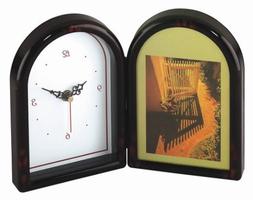 Personalized Free Engraved Custom Black Picture Frame and Cl