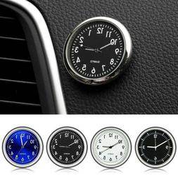 Pocket Luminous Mini Quartz Watch for Car Boat Bike Stick-On