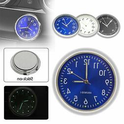 Pocket Small Mini Luminous Quartz Analog Watch Stick-On Cloc