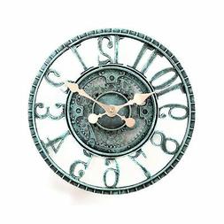 Lilyshome 12-Inch Poly-resin Pewter Indoor or Outdoor Wall C