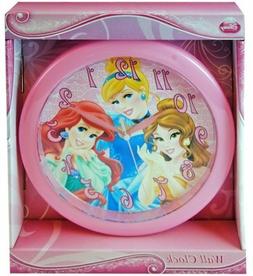 Princess Cinderella Belle Ariel Clock 9.5" Room Decoration M