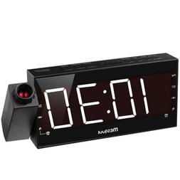 Mesqool Projection Alarm Clock for Bedrooms - AM FM Radio,18