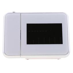 Projection Alarm Clock LED Clock for Travel Bedrooms Ceiling