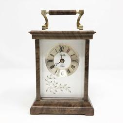 Hermle Quartz Desk Clock 6.5" Made in West Germany