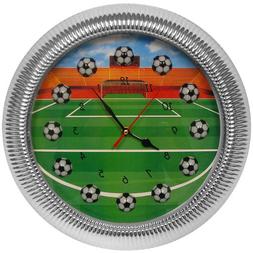 Quartz Movement Soccer Wall Clock
