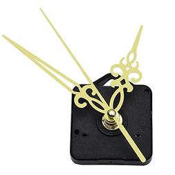 Mudder Quartz Wall Clock Movement Mechanism Golden Hands DIY