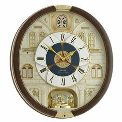 Seiko QXM371BRH Japanese Quartz Alarm Clock