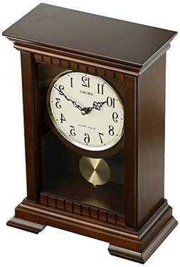 Seiko QXQ029BLH Japanese Quartz Shelf Clock