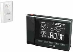 Ambient Weather RC-8401 Projection Clock with Forecast, Baro
