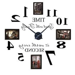 Reliable_E Inspirational Quotes Wall Sticker Photo Frame DIY