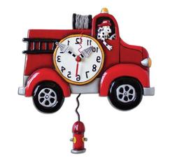 Allen Design Studios "Big Red" Resin Wall Clock