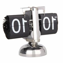 Betus Retro Flip Desk Shelf Clock Classic Mechanical-Digital