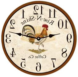 Rooster Kitchen Clock