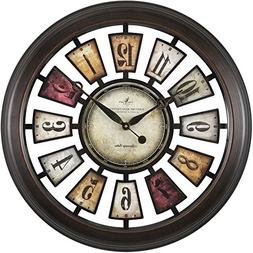 FirsTime 22.5 Inch Round Numeral Plaques Home Office Wall An