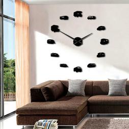 RV Camping DIY Giant Wall Clock Travel Trailer Camper Bus Mo