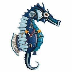 Allen Designs Salty Seahorse Pendulum Clock