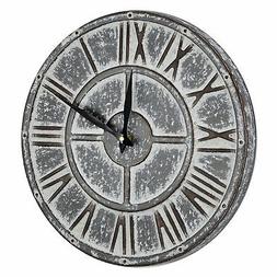Gracie Oaks Sharmaine Farmhouse Hanging 15" Wall Clock