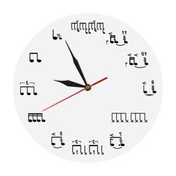 Sheet Music Notes Wall Art Music Room Wall Decor Wall Time C