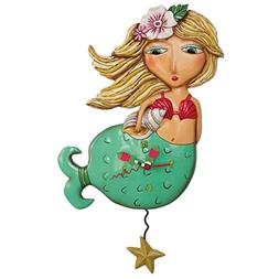 Allen Designs Shelley Mermaid Pendulum Clock