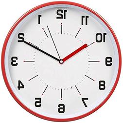 hito Silent Wall Clock Non ticking 12 inch Excellent Accurat